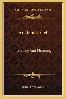 Front cover_Ancient Israel