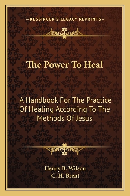 Front cover_The Power To Heal