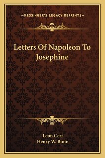 Front cover_Letters Of Napoleon To Josephine