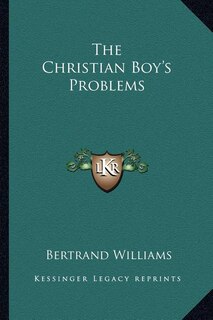 Front cover_The Christian Boy's Problems
