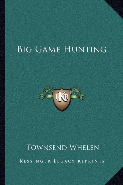 Front cover_Big Game Hunting