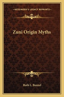 Front cover_Zuni Origin Myths