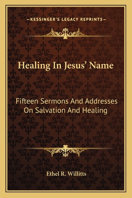 Couverture_Healing In Jesus' Name
