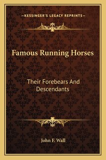 Front cover_Famous Running Horses