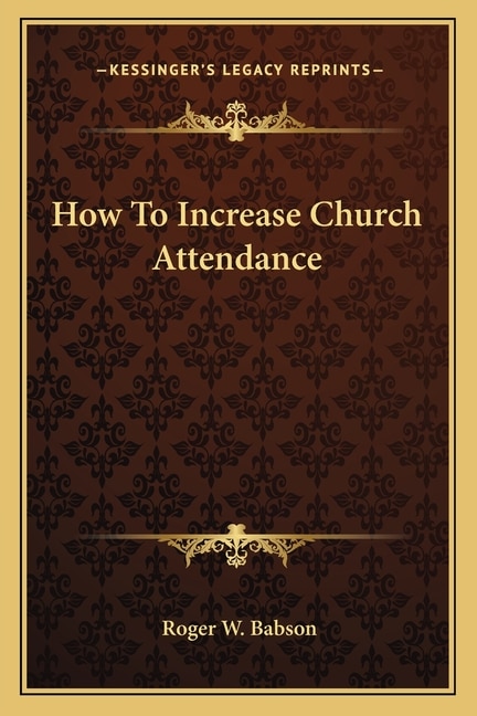 Couverture_How To Increase Church Attendance