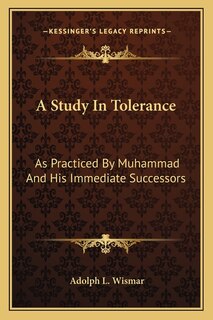 Couverture_A Study In Tolerance