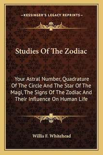 Couverture_Studies of the Zodiac