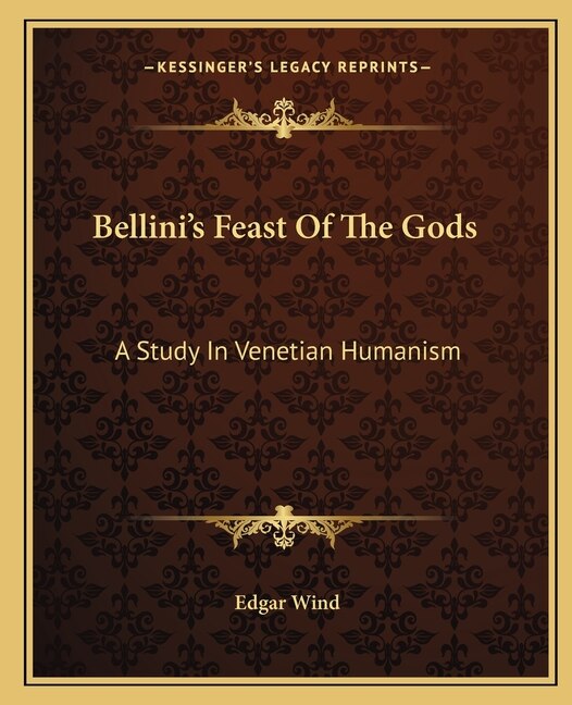 Front cover_Bellini's Feast of the Gods