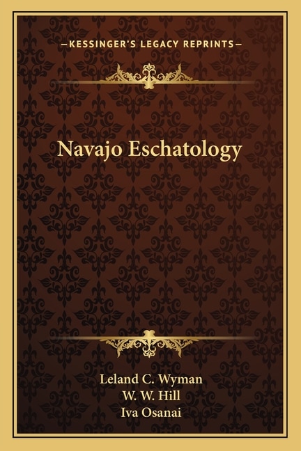 Couverture_Navajo Eschatology