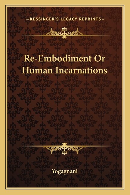 Front cover_Re-Embodiment Or Human Incarnations