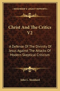 Couverture_Christ And The Critics V2
