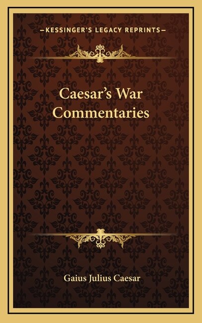 Front cover_Caesar's War Commentaries
