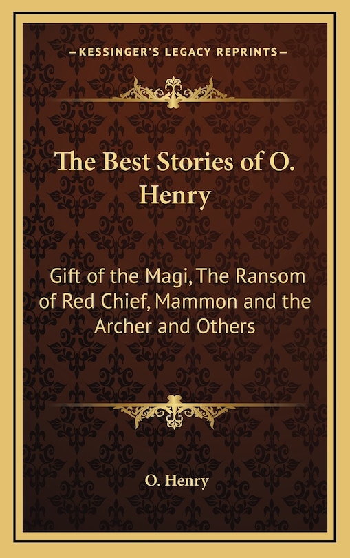 Couverture_The Best Stories of O. Henry