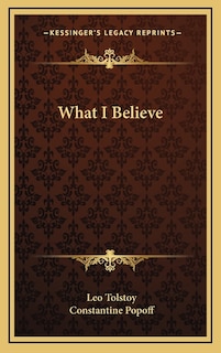 Couverture_What I Believe