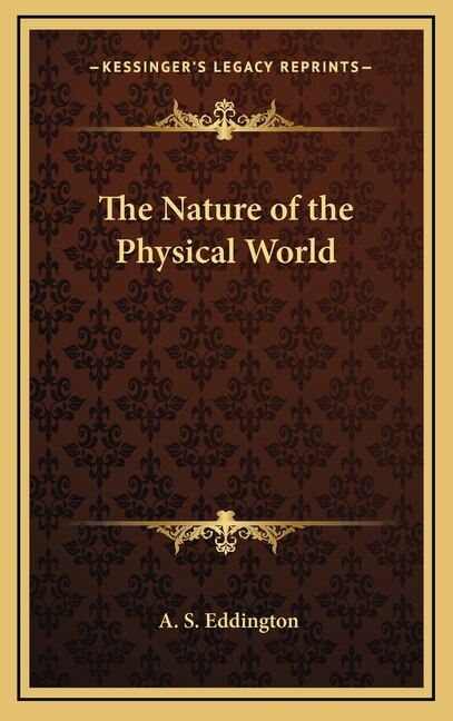 Front cover_The Nature of the Physical World