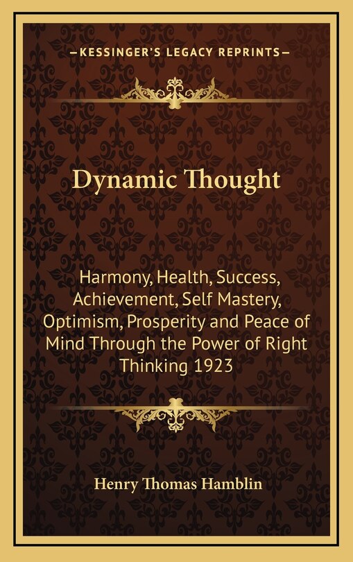 Front cover_Dynamic Thought