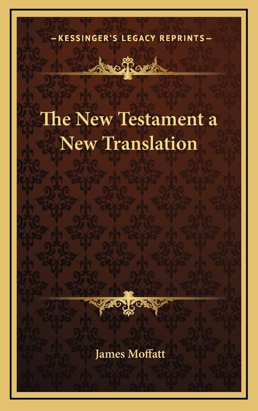 Couverture_The New Testament a New Translation