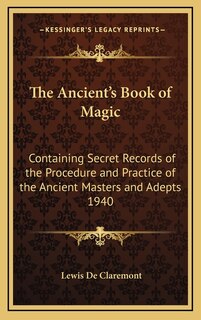 Couverture_The Ancient's Book of Magic
