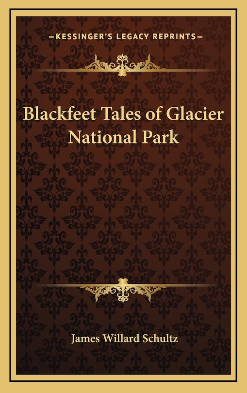 Couverture_Blackfeet Tales of Glacier National Park