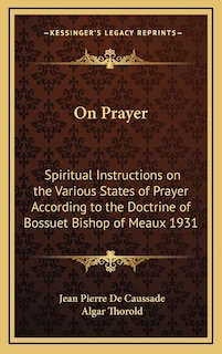 Front cover_On Prayer