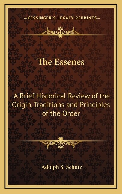 Front cover_The Essenes