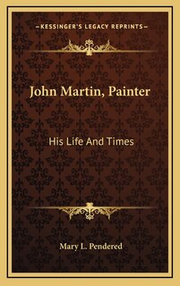 Front cover_John Martin, Painter