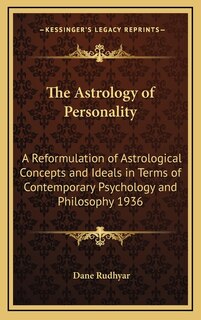Couverture_The Astrology of Personality