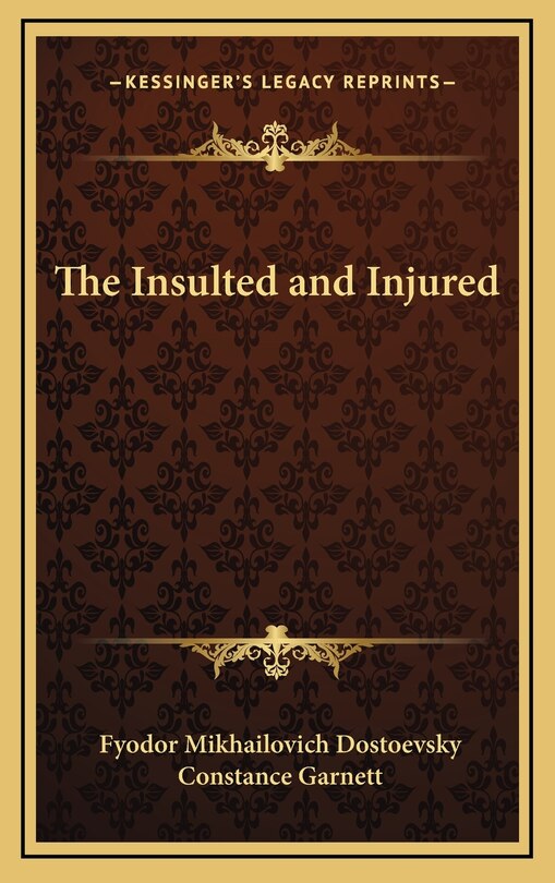 Front cover_The Insulted and Injured
