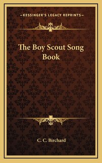 Front cover_The Boy Scout Song Book