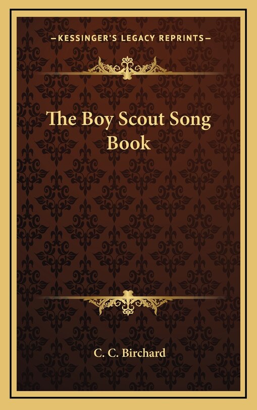 Front cover_The Boy Scout Song Book