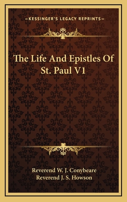 Couverture_The Life and Epistles of St. Paul V1