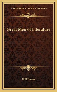 Front cover_Great Men of Literature