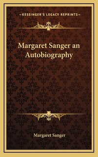 Front cover_Margaret Sanger an Autobiography