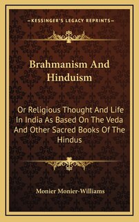 Couverture_Brahmanism and Hinduism