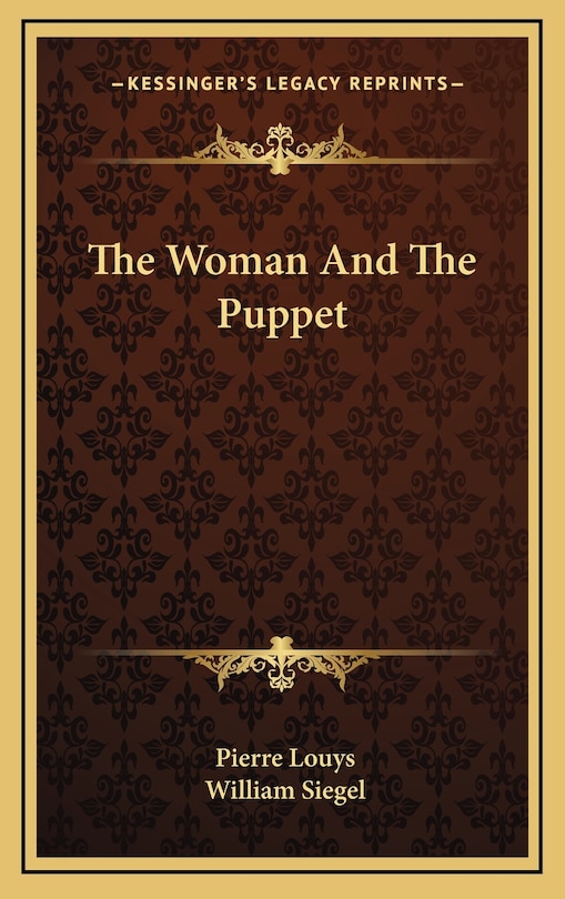 Front cover_The Woman And The Puppet