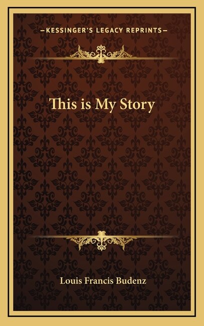 Front cover_This is My Story