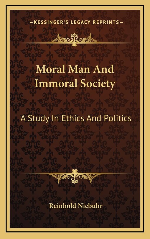 Couverture_Moral Man And Immoral Society