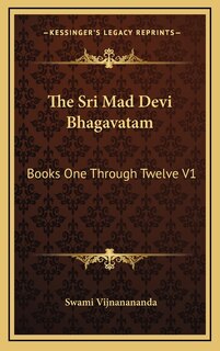 Front cover_The Sri Mad Devi Bhagavatam