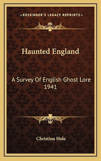 Front cover_Haunted England