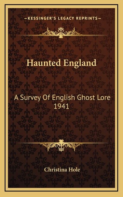 Front cover_Haunted England