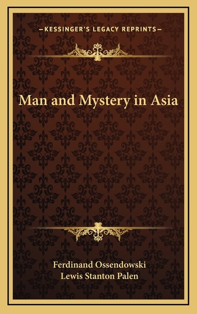 Front cover_Man and Mystery in Asia