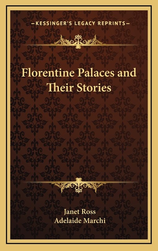 Couverture_Florentine Palaces and Their Stories