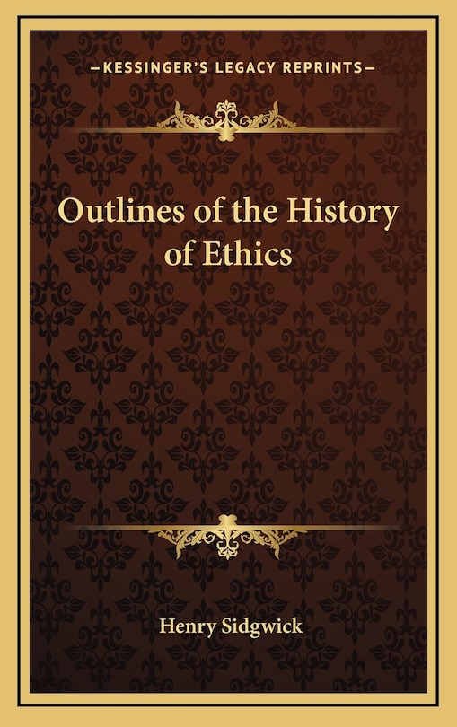 Couverture_Outlines of the History of Ethics