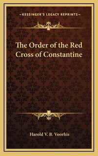 Couverture_The Order of the Red Cross of Constantine