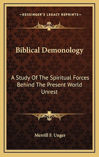 Front cover_Biblical Demonology