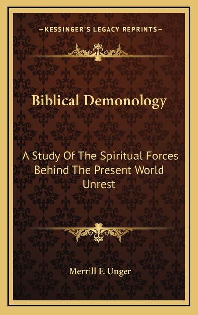 Front cover_Biblical Demonology