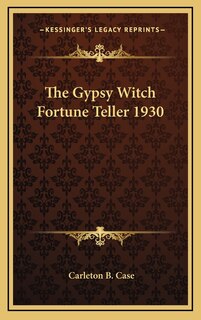 Front cover_The Gypsy Witch Fortune Teller 1930