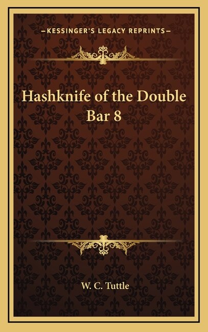 Couverture_Hashknife of the Double Bar 8