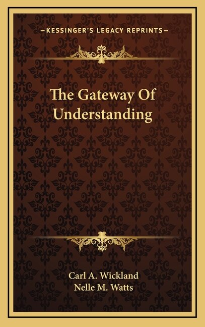 Front cover_The Gateway of Understanding