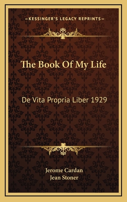 Front cover_The Book Of My Life